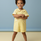 Yellow Gingham Romper