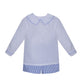 Madison Boy suit- Royal Blue Gingham Square