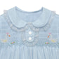 Swan Handsmocked Bubble