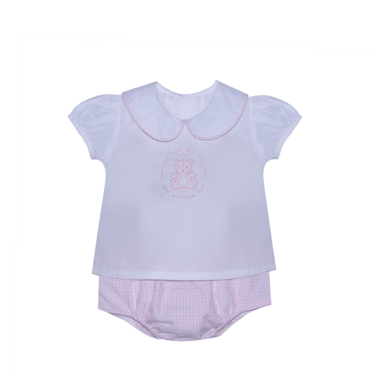 Bailey Diaper Set - Teddy Bear".-girls