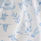 EASTER DUCK BUNNY PRINT GIRL BUBLE