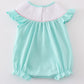 MINT PRINCESS EMBROIDERY BUBBLE