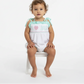 Hand Smocked I love Dad bubble