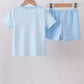 BLUE CROSS EMBROIDERY SHORTS SET