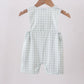 SAGE HE IS RISEN SMOCKED GINGHAM JONJON