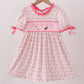 PINK JESUS LOVES ME EMBROIDERY DRESS