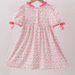 PINK JESUS LOVES ME EMBROIDERY DRESS