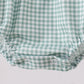 BUNNY EMBROIDERY GINGHAM BUBBLE-Unisex