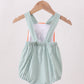 BUNNY EMBROIDERY GINGHAM BUBBLE-Unisex