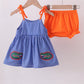 FLORIDA GATORS APPLIQUE BLOOMER SET