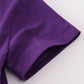PURPLE GOLD LSU APPLIQUE DRESS