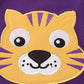 PURPLE GOLD LSU APPLIQUE BUBBLE