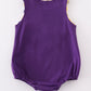 PURPLE GOLD LSU APPLIQUE BUBBLE