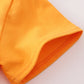 ORANGE TENNESSEE APPLIQUE DRESS