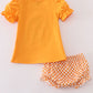 ORANGE TENNESSEE APPLIQUE BLOOMER SET