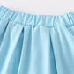 Back to school embroidered twirl skirt