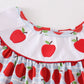 Embroidered Apple Bishop Dress School