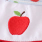 Embroidered Apple Bishop Dress School