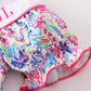 Mamas Girl Embroidered Lily Print Bubble