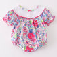 Mamas Girl Embroidered Lily Print Bubble