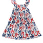 BOW PRINT DRESS