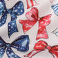 BOW PRINT DRESS
