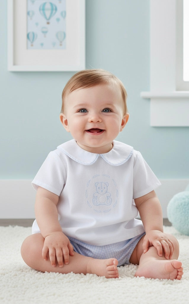 Bailey Diaper Set - Teddy Bear".