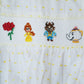 BEAST CHARACTER HAND SMOCKED RUFFLE BUBBLE