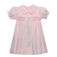 PInk Handsmocked Birthday Heirloom Dress