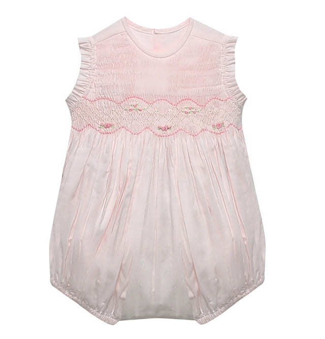 Handsmocked  Bunches of Roses Bubble