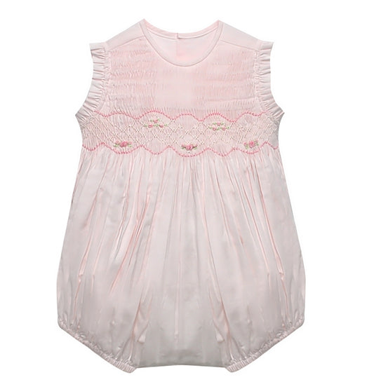 Handsmocked  Bunches of Roses Bubble