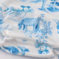 BLUE FARM PRINT BUBBLE