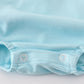 BLUE FLORAL BOW RUFFLE BUBBLE