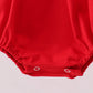 RED FARM SMOCKED RUFFLE BUBBLE