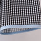 BLUE CHARACTER EMBROIDERY SHORTS SET