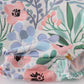 FLORAL FLAMINGO EMBROIDERY SMOCKED BUBBLE
