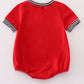 RED I LOVE GEORGIA APPLIQUE BUBBLE