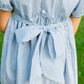 Navy/Orange Smocked Dress. Auburn tigers