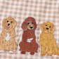 GINGHAM PUPPY EMBROIDERY BOY JONJON