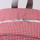 RED ALABAMA EMBROIDERY GINGHAM BACKPACK