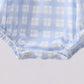 BLUE CROSS SMOCKED PLAID BUBBLE