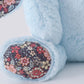 PLUSH BUNNY-Blue floral