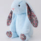 PLUSH BUNNY-Blue floral