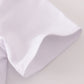 WHITE BUS APPLE APPLIQUE TOP
