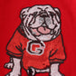 RED GEORGIA BULLDOG SEQUIN BUBBLE