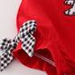 RED GEORGIA BULLDOG SEQUIN BUBBLE