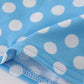 BLUE DOT CHARACTER EMBROIDERY SMOCKED DRESS