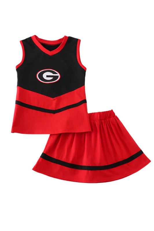 GEORGIA EMBROIDERY Cheer SKORTS SET