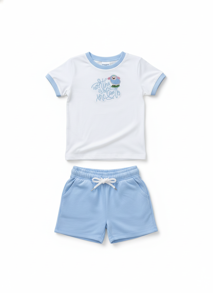 Worth is the Lamb Short Set