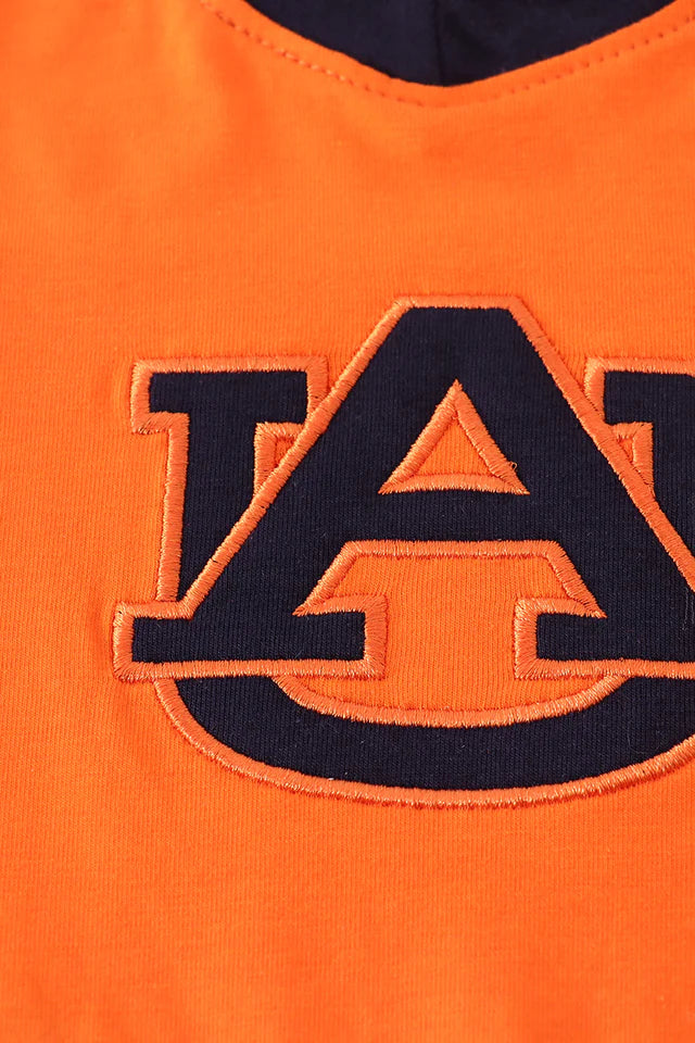 AUBURN EMBROIDERY FOOTBALL CHEER  SKORTS SET